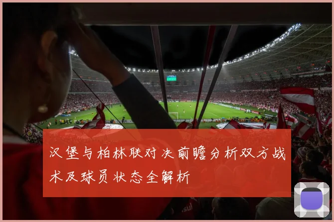 汉堡与柏林联对决前瞻分析双方战术及球员状态全解析